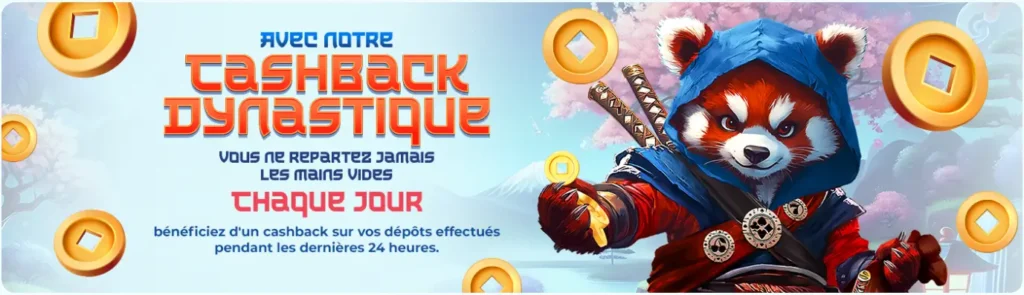 spin dynasty casino bonus cashback