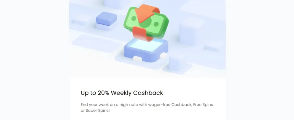 trickz casino bonus cashback