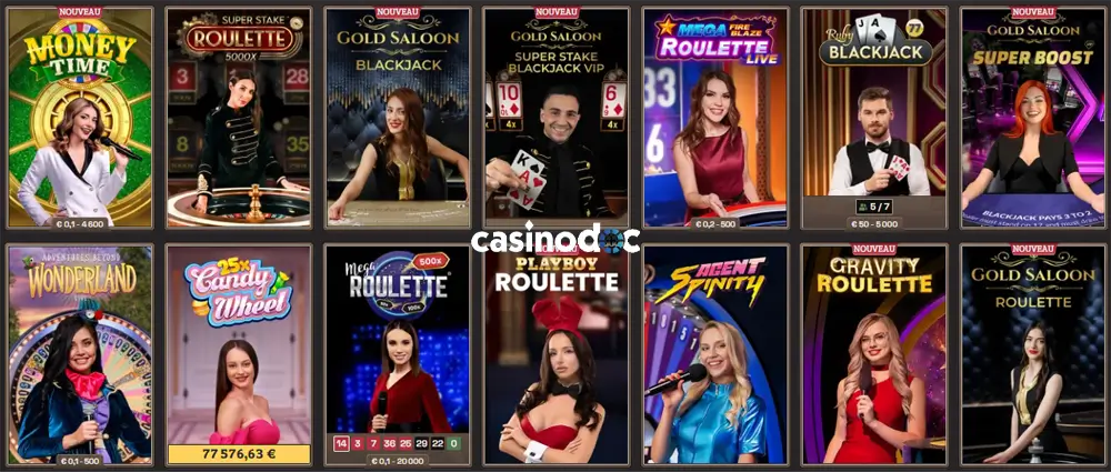 casino en direct spinboss