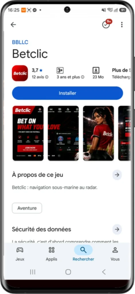 casino sur android depuis google play store étape 4