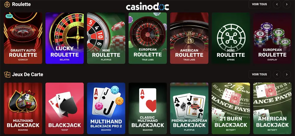 jeux de table win kingdom casino