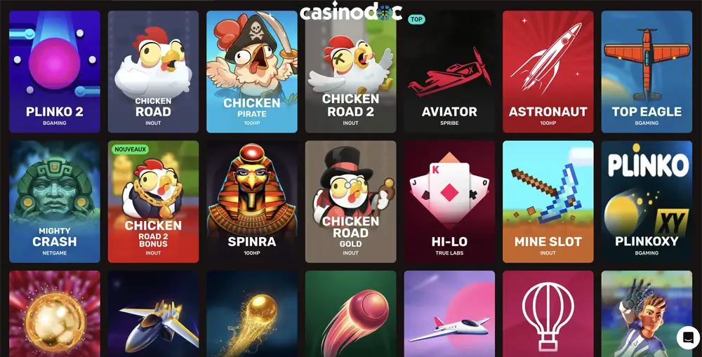 mini jeux win kingdom casino