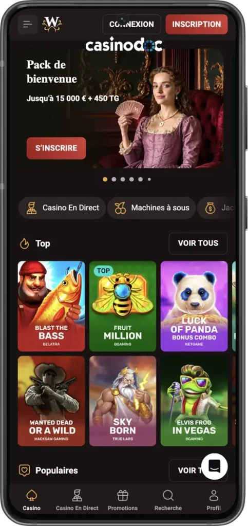 version mobile win kingdom casino