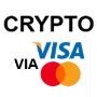 Crypto via Visa/Mastercard