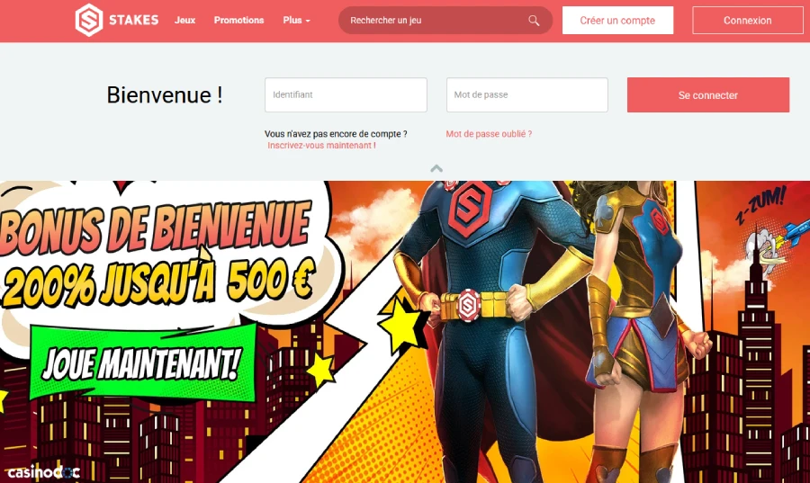 connexion stakes étape2