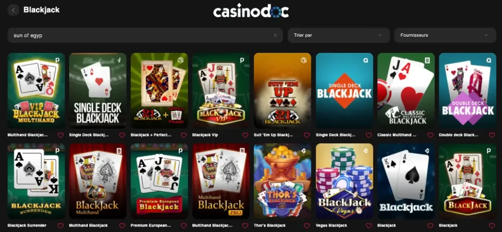 jeux de table joka casino live