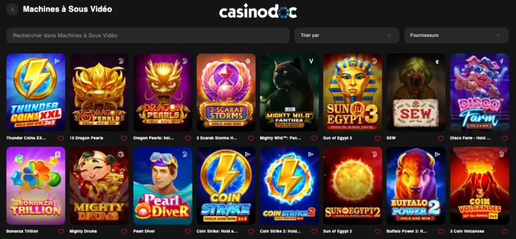 machines à sous joka casino live