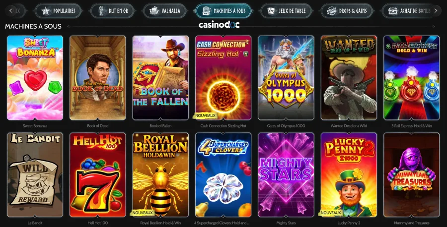 machines à sous sur godz casino