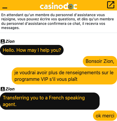 service client joka casino live