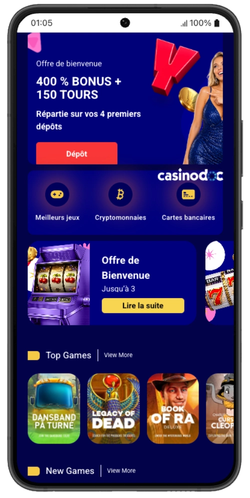 yuki casino sur mobile