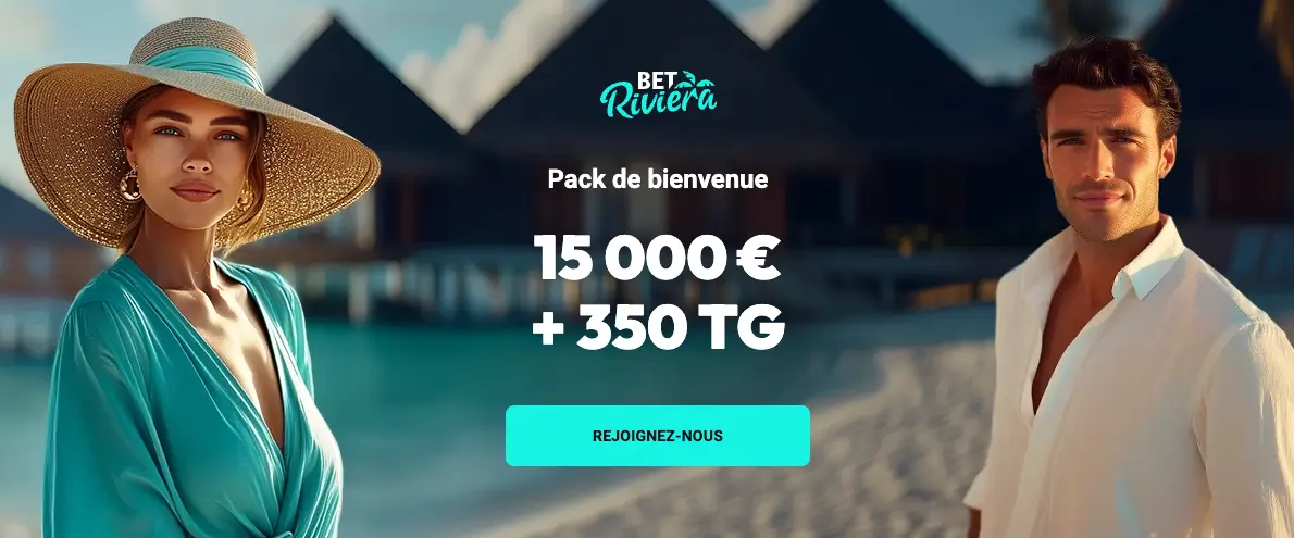 Bonus de bienvenue Bet Riviera