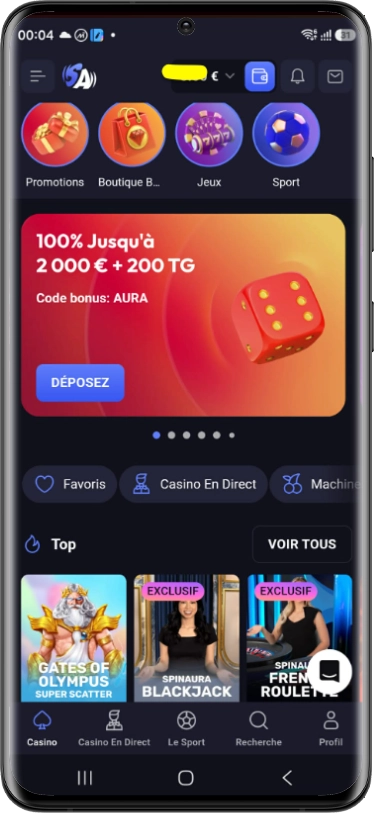 spinaura experience mobile