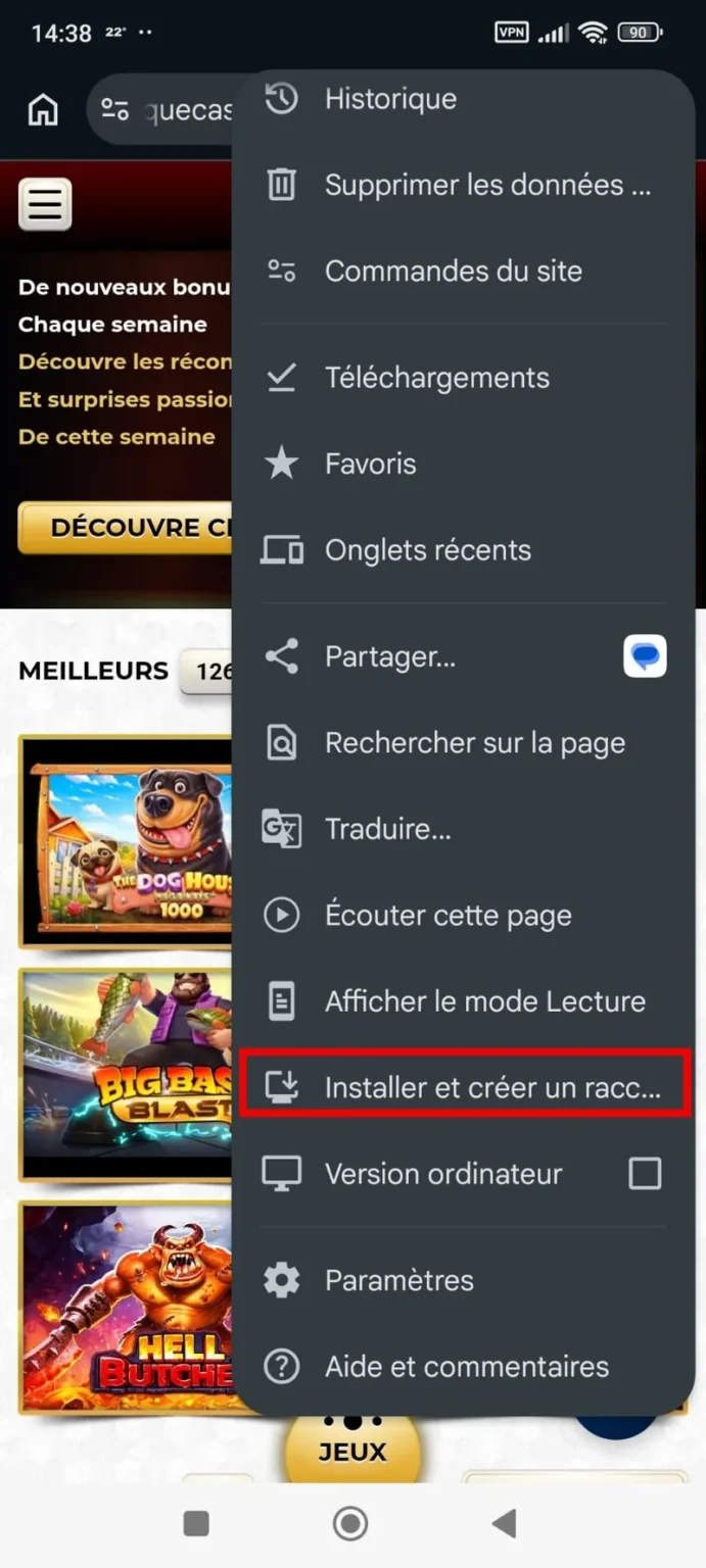 Téléchargement APK Unique Casino sur Android étape par étape